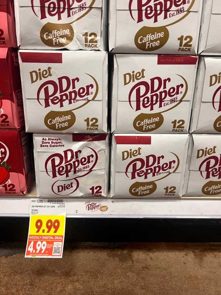 soda kroger shelf image