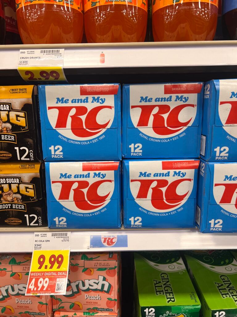 soda kroger shelf image