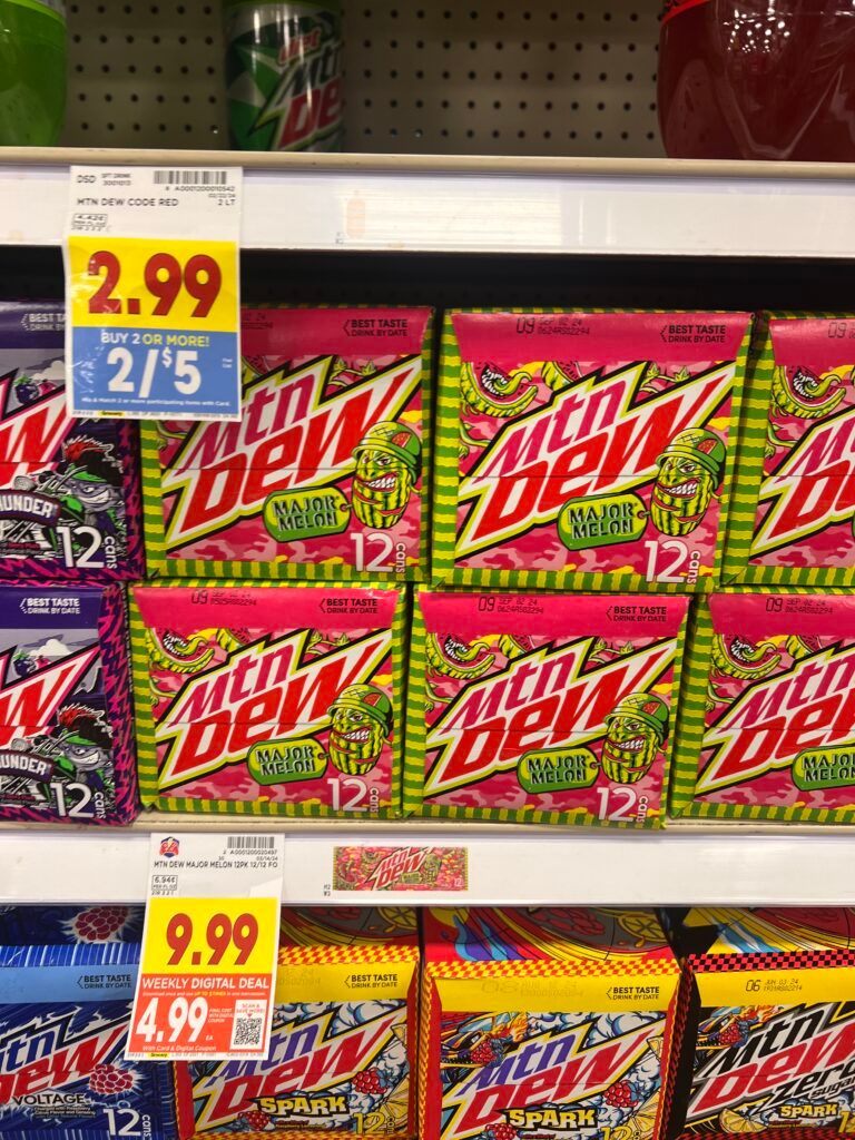 soda kroger shelf image