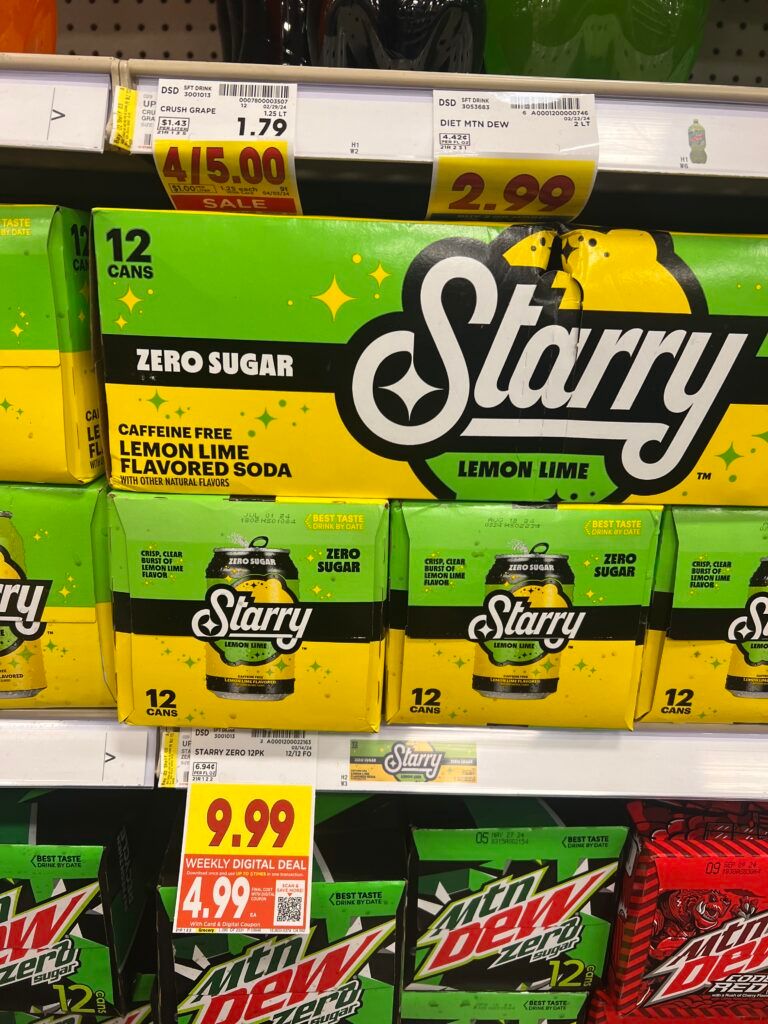 soda kroger shelf image