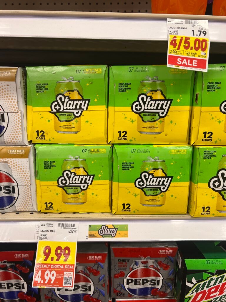 soda kroger shelf image