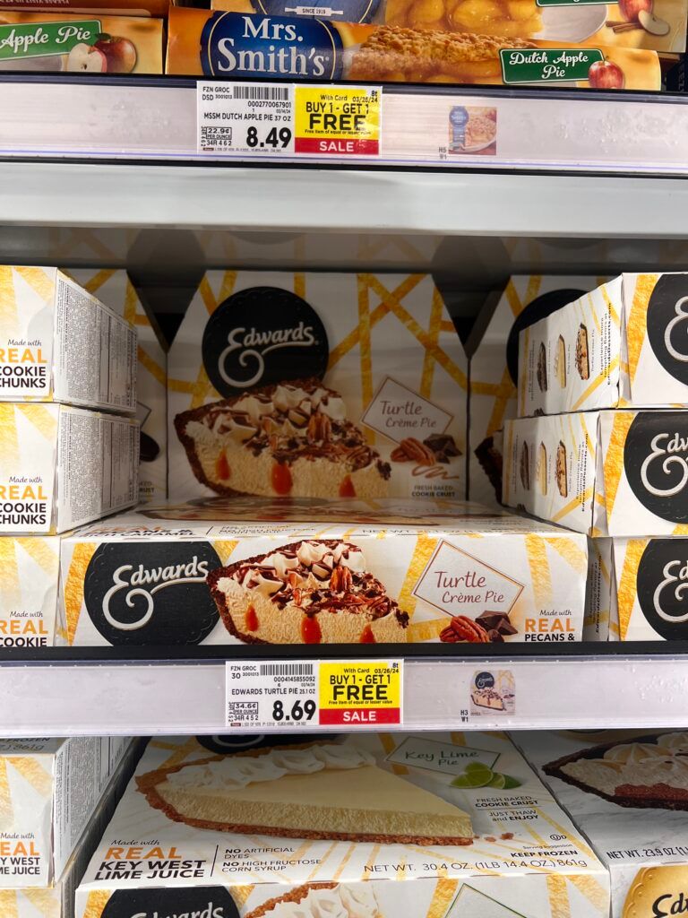 edwards pie kroger shelf image