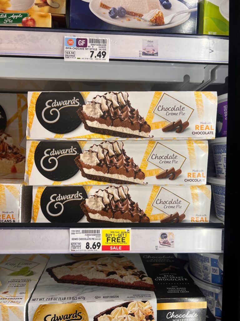 edwards pie kroger shelf image