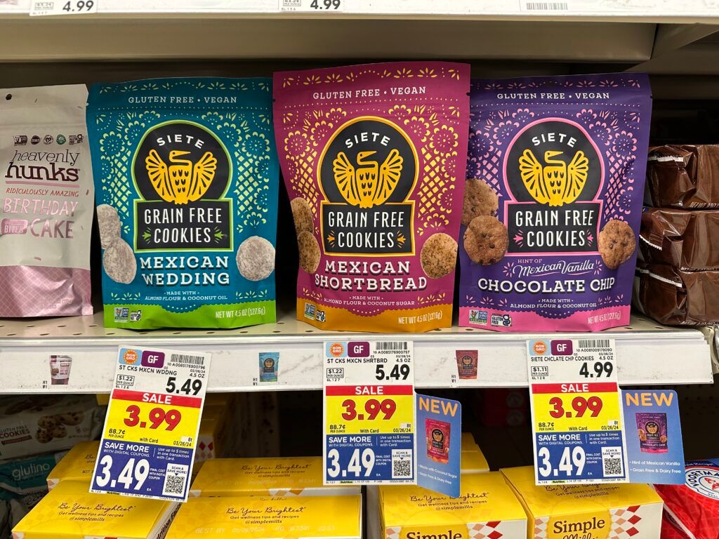 siete cookies kroger shelf image