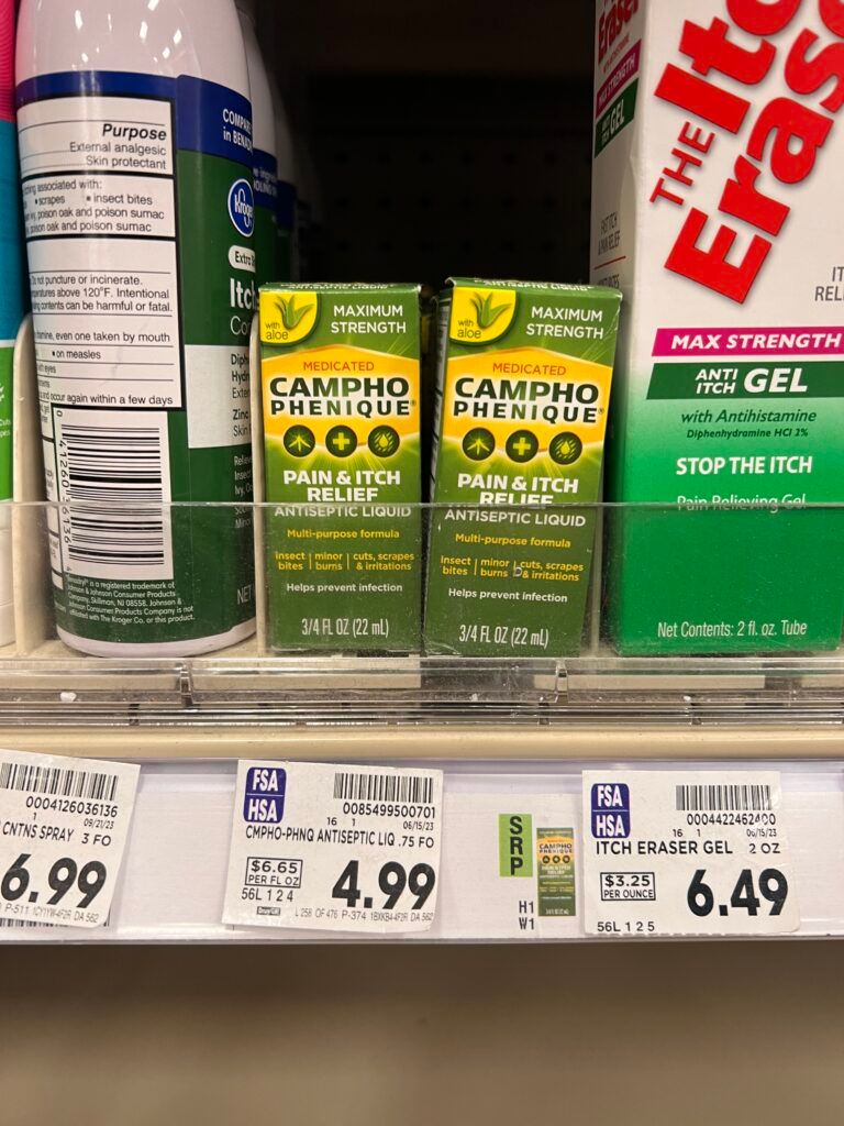 campho phenique kroger shelf image