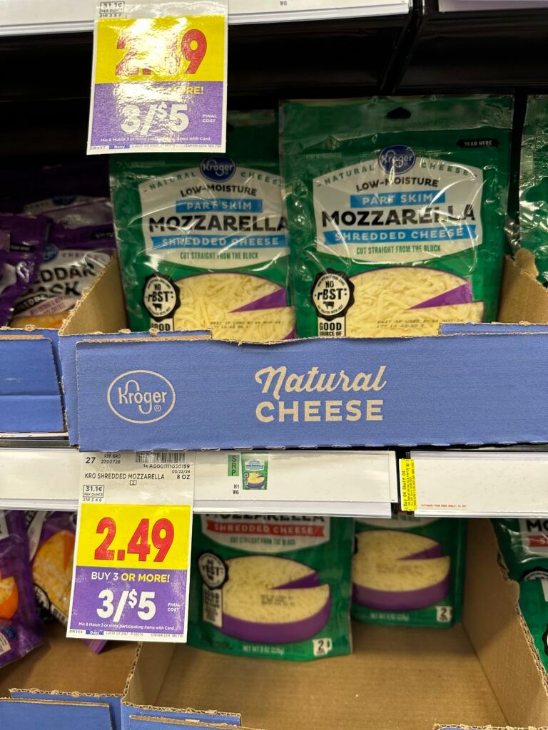 kroger cheese shelf image