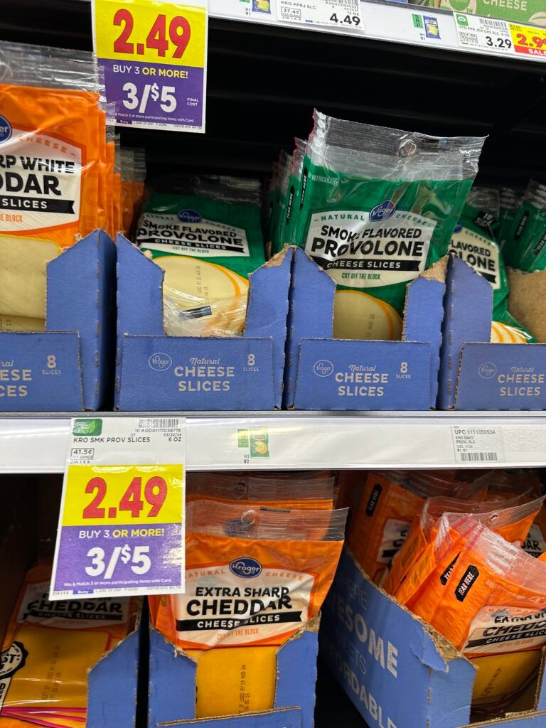 kroger cheese shelf image