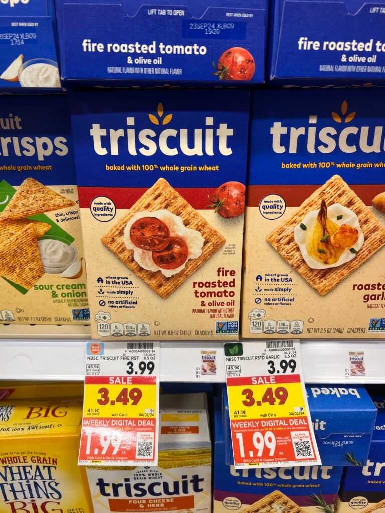 triscuit kroger shelf image