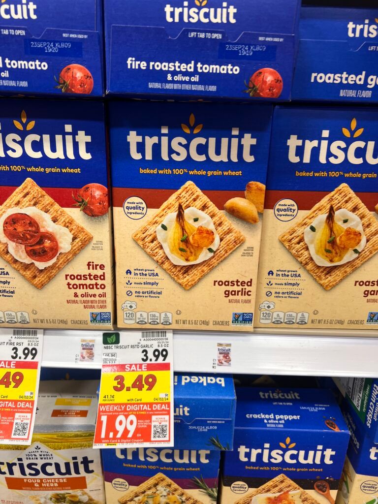 triscuit kroger shelf image