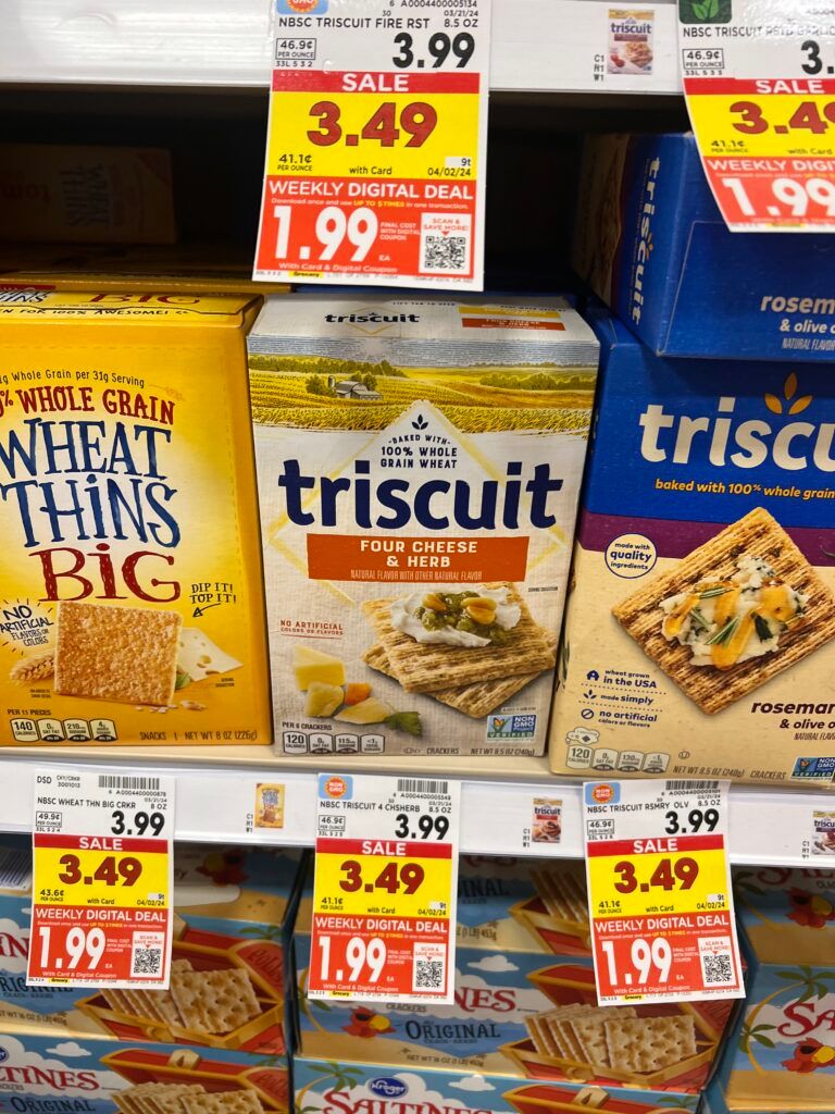 triscuit kroger shelf image