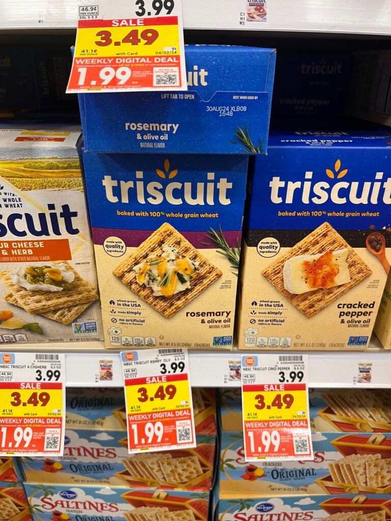 triscuit kroger shelf image