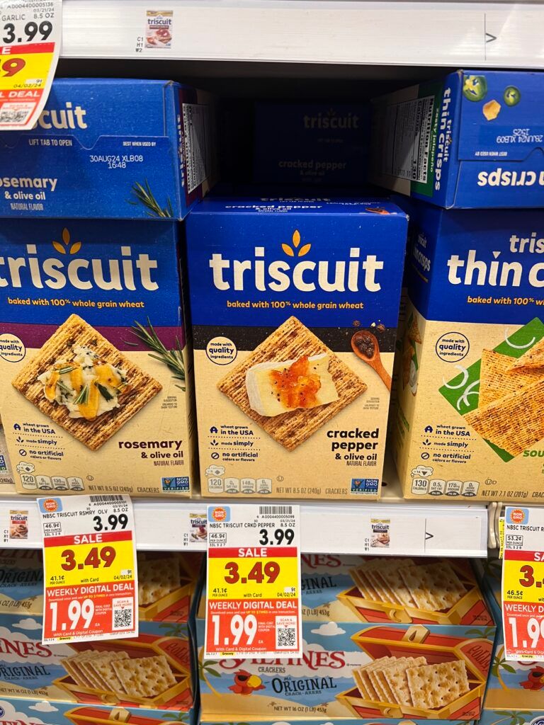 triscuit kroger shelf image