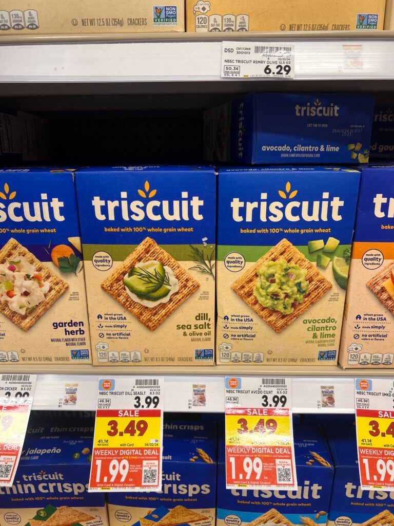 triscuit kroger shelf image