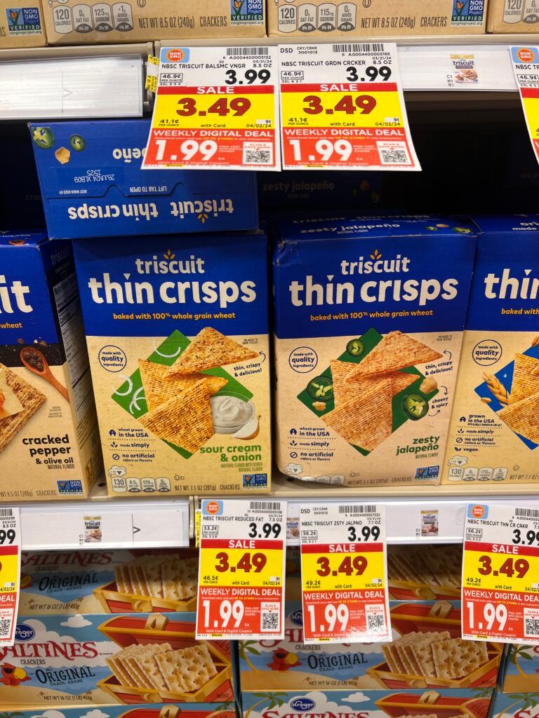 triscuit kroger shelf image