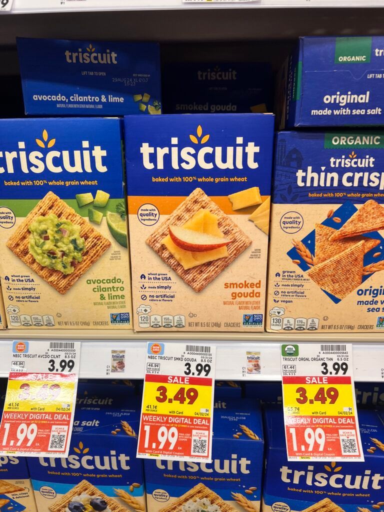 triscuit kroger shelf image