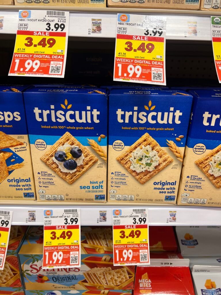 triscuit kroger shelf image