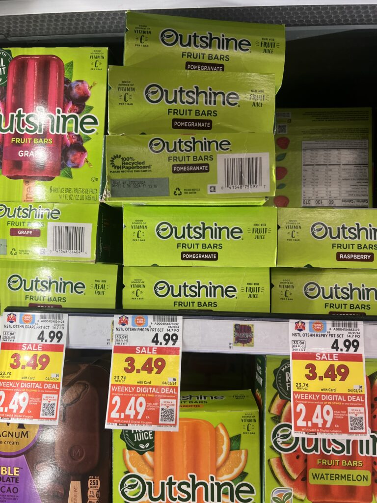 outshine bars kroger shelf image