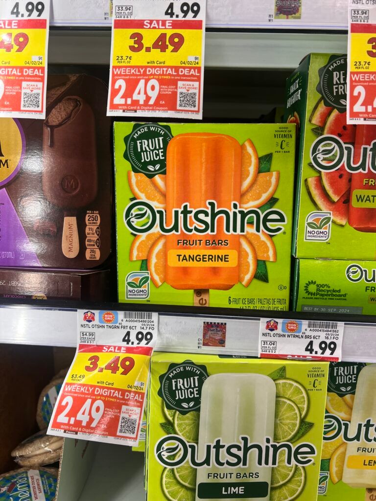 outshine bars kroger shelf image