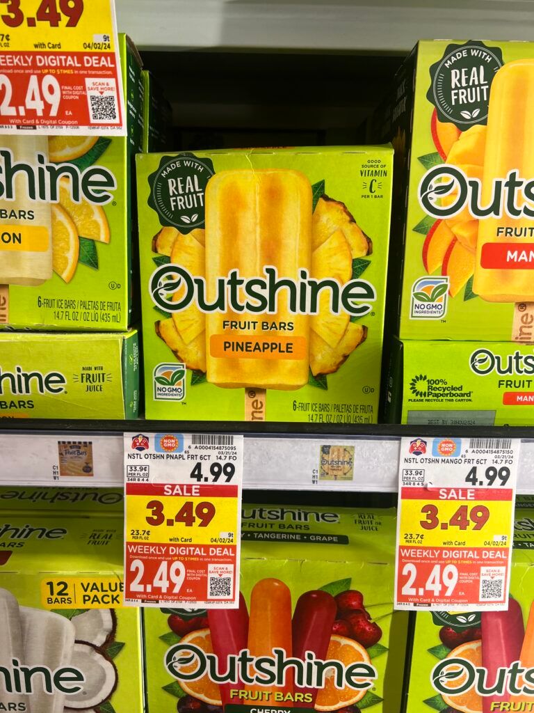outshine bars kroger shelf image