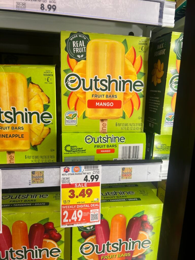 outshine bars kroger shelf image