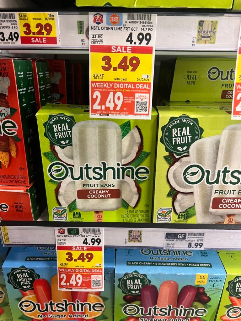 outshine bars kroger shelf image