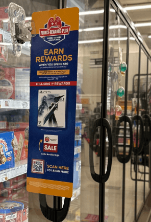 Points Rewards Plus Signs Kroger Shelf1