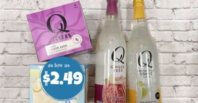 Qmixers cans and bottles kroger krazy
