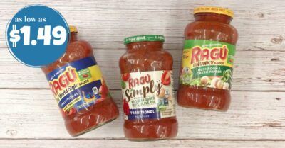 Ragu Pasta Sauce kroger krazy 3
