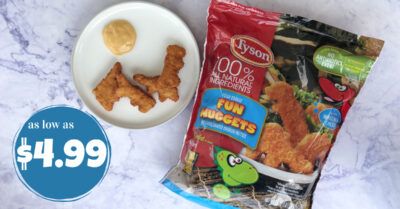 Tyson Chicken Nuggets kroger krazy