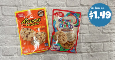 betty crocker Reese's and Cinnamon Toast Crunch Cookie Mix kroger krazy