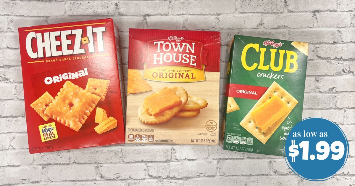 チーズスイートホーム DVD ８巻＋特典セット＆ あたらしいおうち ８巻セット Cheez-It, Club or Town House Crackers as low as $1.99! - Kroger Krazy