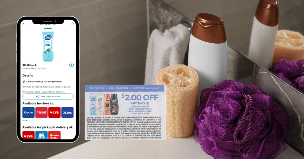 dial body wash insert ib