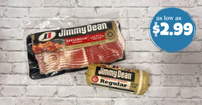 jimmy dean bacon and sausage roll kroger krazy