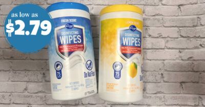 kroger disinfecting wipes (4) kroger krazy