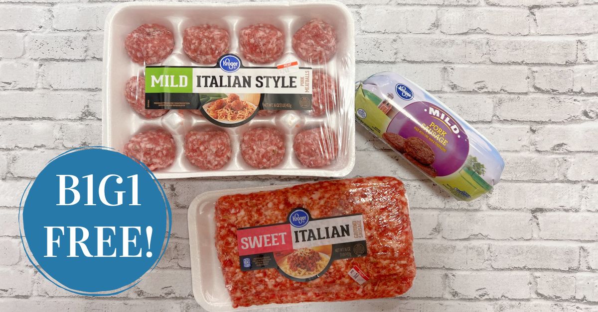 Kroger Sausage & Breakfast Sausage are B1G1 FREE! - Kroger Krazy