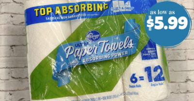 kroger paper towels kroger krazy