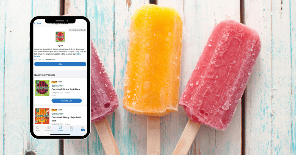 outshine fruit bar digital