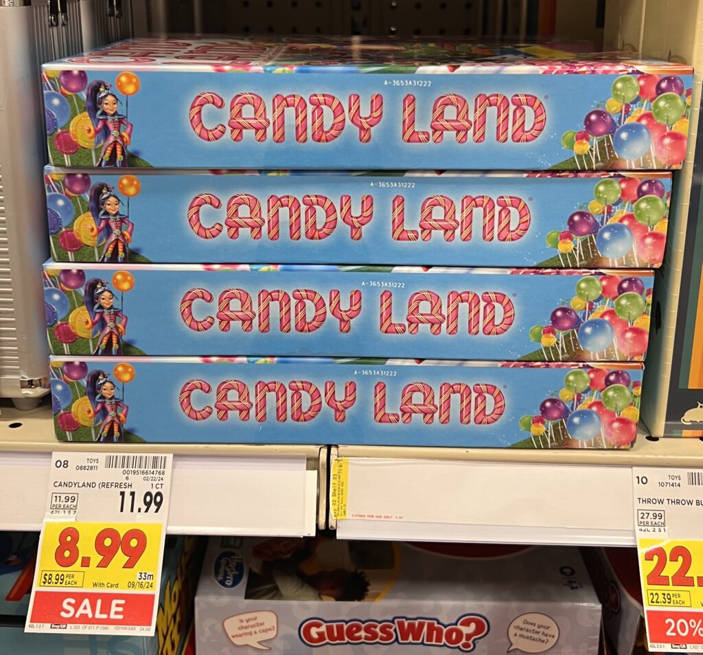 Candy Land Game Kroger Shelf Image
