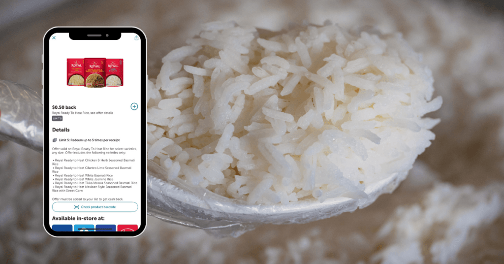 royal ready to heat rice digital