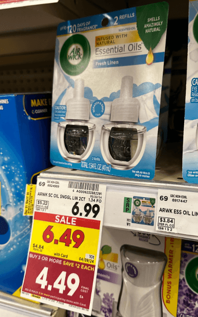 Air Wick Kroger Shelf Image