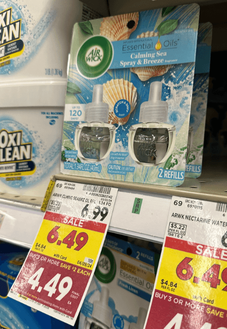 Air Wick Kroger Shelf Image