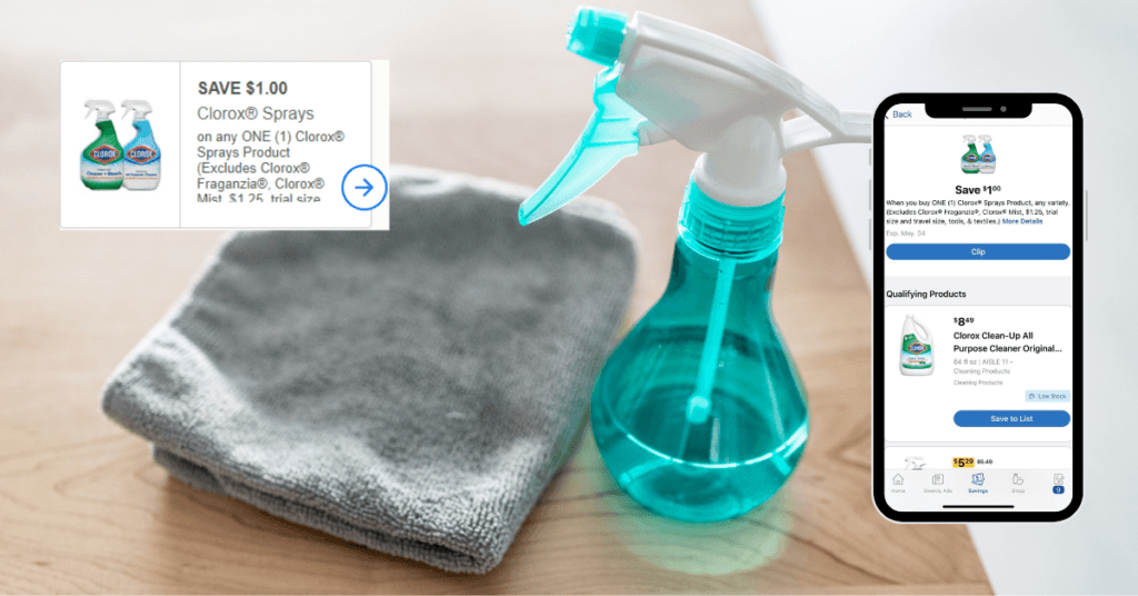 Clorox spray coupons kroger