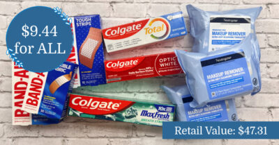 Colgate, Band-Aid and Neutrogena Face Wipes Kroger Krazy (1)