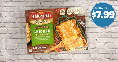 El Monterey Family Size Meal kroger krazy
