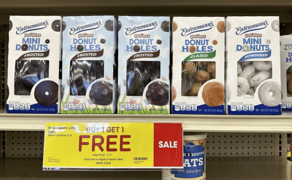 Entenmann's Desserts Kroger Shelf Image