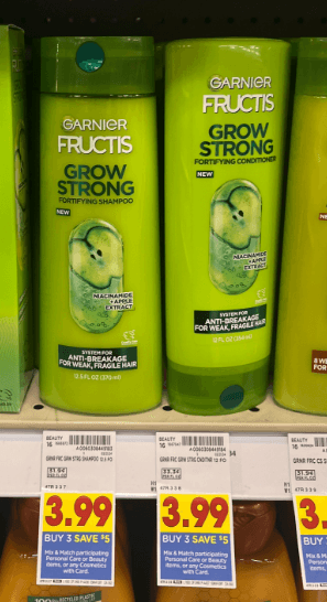 Garnier Fructis Kroger Shelf Image