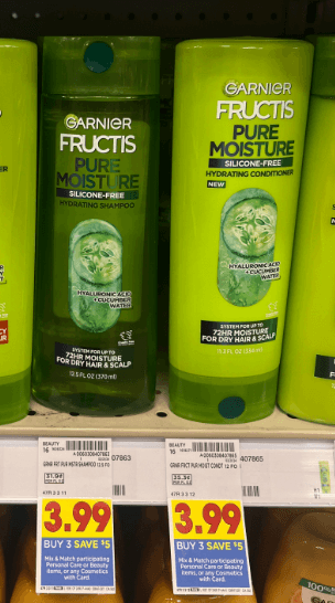 Garnier Fructis Kroger Shelf Image