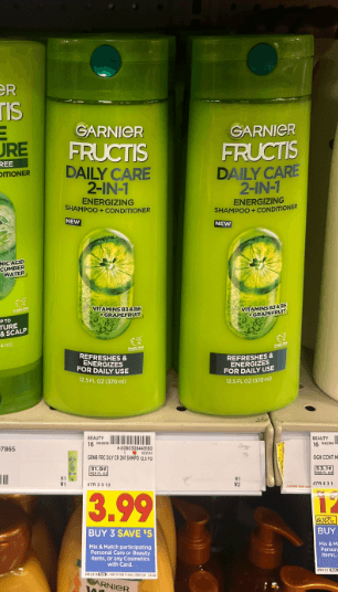 Garnier Fructis Kroger Shelf Image