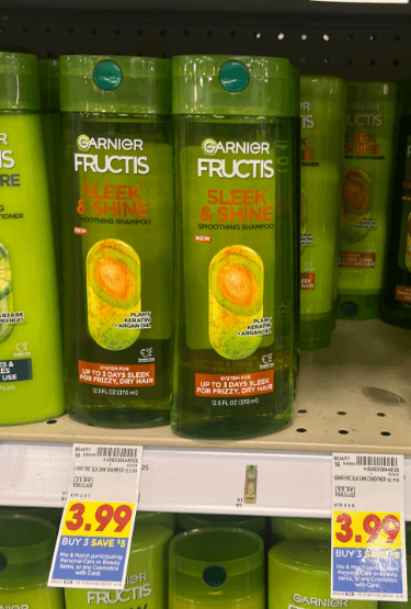 Garnier Fructis Kroger Shelf Image