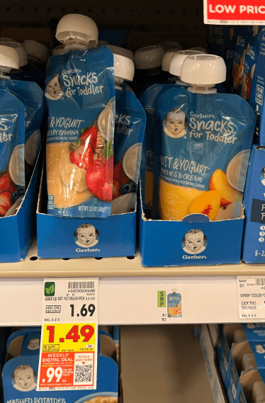 Gerber Kroger Shelf Image